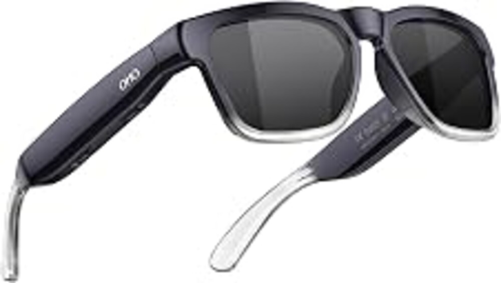 OHO Smart AI Glasses with Bluetooth Audio, Hands-Free Calling, High-Impact 2.0mm Photochromic Blue Light Blocking PC Lenses, Sweat Resistant