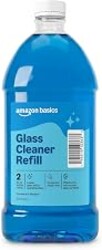 Amazon Basics Glass Cleaner Refill, Streak-Free, Cleans Windows and Mirrors with Sparkling Shine, Economical, 67.6 Fl Oz, 1-Pack