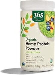 365 by Whole Foods Market, Organic Hemp Protein Powder Unflavored, 16 oz