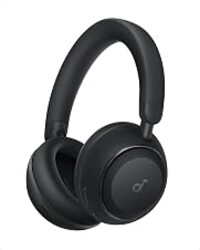 Soundcore Anker Space 2 Bluetooth 6.1 Over-Ear Headphones, Travel-Ready | Active Noise Cancelling, 50H Playtime, LDAC Hi-Res, Dual Connection, Clear Calls, Nap Mode, Wearing Detection, Fast Charging