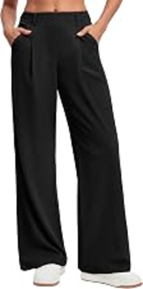 Ewedoos Wide Leg Pants Woman Stretchy Work Dress Pants Women Trendy 2026 Business Casual Outfits Comfort Fit Slacks Trousers