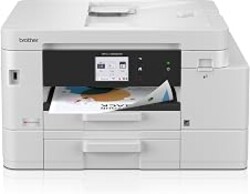 Brother INKvestment 4555 Wireless Color Inkjet All-in-One Printer with 2.7” Color Touchscreen and 2 Paper Trays | Includes Refresh Subscription Trial(1) (MFC-J4555DW)