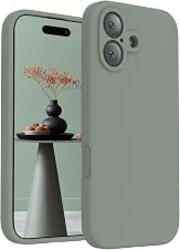 FireNova Magnetic for iPhone 17 Case, 6.3", Calke Green | Compatible with MagSafe, Integrated Silicone Camera Control Button, Camera Protection, Anti-Scratch Soft Microfiber Lining