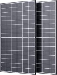 Callsun 450W Bifacial Solar Panel 2-Pack, N-Type 16BB Solar Cells | Up to 25% High Efficiency, Anti-Shade Dual-Module Design, Double Glass, for Home Rooftops, RVs, and Off-grid System