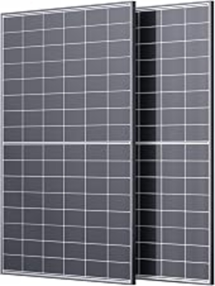 Callsun 450W Bifacial Solar Panel 2-Pack, N-Type 16BB Solar Cells | Up to 25% High Efficiency, Anti-Shade Dual-Module Design, Double Glass, for Home Rooftops, RVs, and Off-grid System