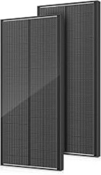 100W Solar Panel, 18BB N-Type 2Pcs 12V/24V 100 Watt Solar Panels | 25% High Efficiency Monocrystalline Solar Module, for RV, Boat, Marine, Trailer, Farm, Rooftop and Home Off-Grid System