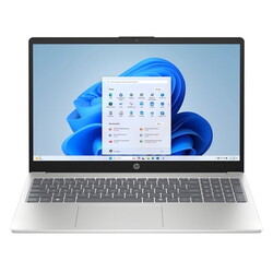 HP 15.6 inch HD Windows Laptop Intel Processor N250 4GB 128GB UFS Natural Silver