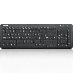 Lenovo 300 Wireless Keyboard, Black