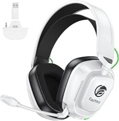Wireless Gaming Headset for Xbox Series X/S, PS5, PC, Low Latency mit Mic | Gaming Headphones with 100-Hour Battery, 2.4GHz USB & Bluetooth 5.4, 50mm Drivers, Adjustable Headband, Soft Ear Cushions