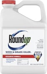 Roundup Weed & Grass Killer4 Concentrate, 2.5 gal. | Weed Killer Concentrate, Use In and Around Flower Beds, Walkways, Driveways and Along Fences, Makes up to 106 Gallons