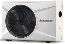 AQUASTRONG Pool Heater for Above Ground and Inground Pool, 16000 Gallons | Inverter 55000 BTU Swimming Pool Heat Pump, 15.8 COP High Energy Efficient, Smart WiFi Heating 220V