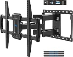 Mounting Dream TV Wall Mount UL Listed for 42-84 Inch Flat Screen TV | Full Motion Mount Bracket Swivel Articulating Arms, Max VESA 600x400mm and 100 LBS, Fits 16” Stud, US-Based Customer Service
