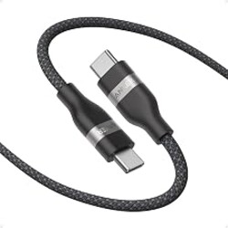 Anker Nano USB C to USB C Cable, 240W Fast Charging Cable (3 ft, Black) | Flexible Multi-Color Braided Charger for iPhone 17 Series, MacBook Pro, and More