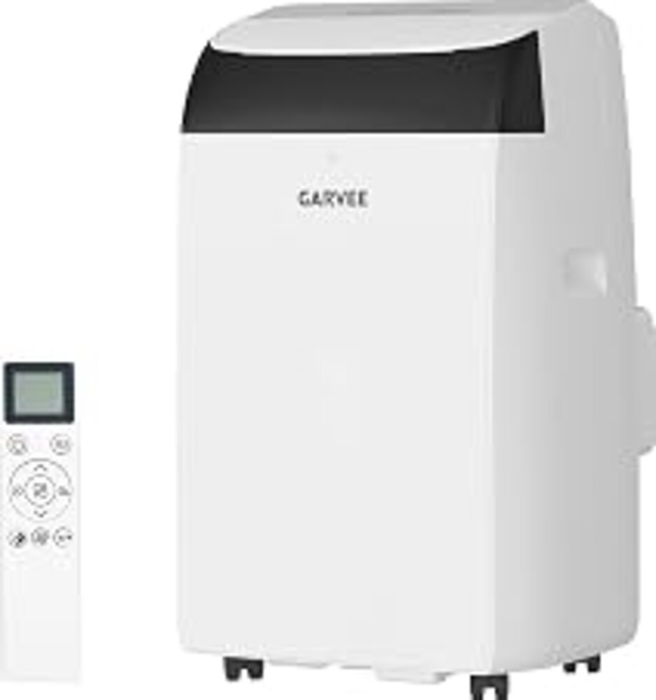 Garvee 14,000 BTU Portable Air Conditioner, 3-in-1 Portable AC Unit | with Cool, Dehumidifier & Fan Modes, Covers Rooms up to 750 sq.ft, Sleep Mode, Remote Control, Timer & Full Window Kit