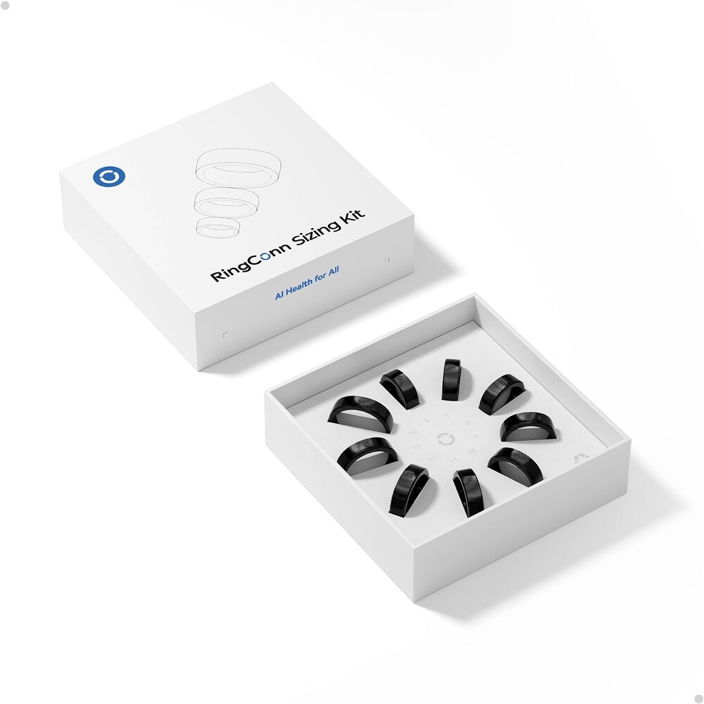RingConn Sizing Kit - Size First Before You Buy - Choose from 9 Sizes - Sizes 6 to 14 - Find The Perfect Ring Size Smart Ring