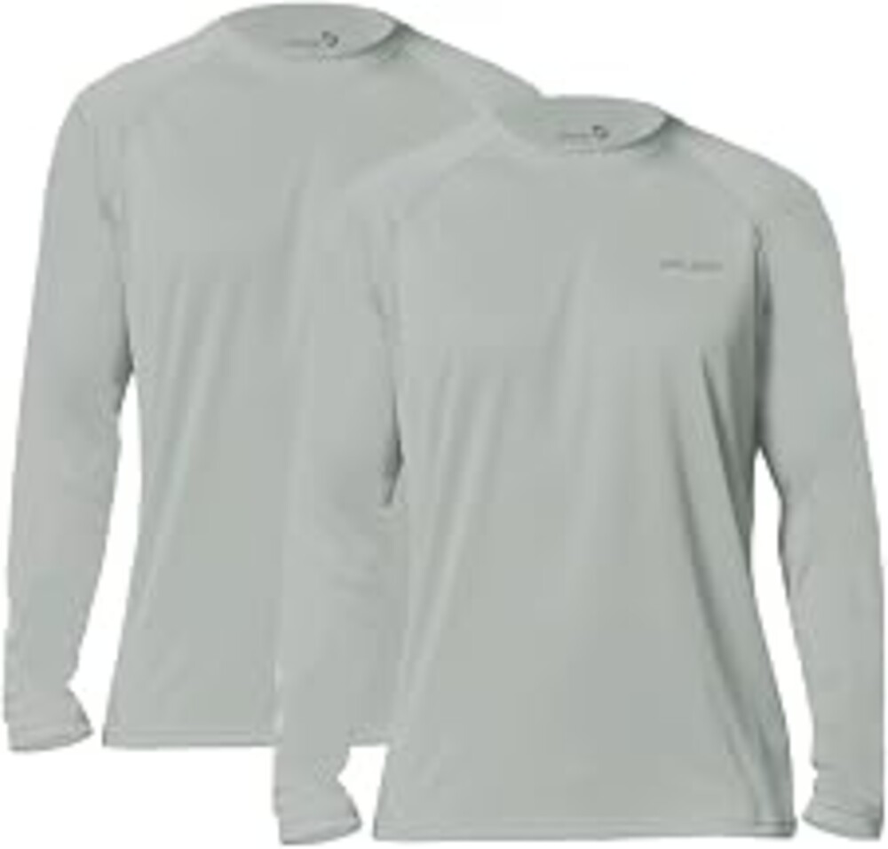 baleaf Men's UPF 50+ Sun Protection Shirts Long Sleeve Rash Guard | 4-Way Stretch, Quick Dry, Soft comfort Fabric, UV Protection, Breathable Lightweight for Fishing, Swimming, Surfing