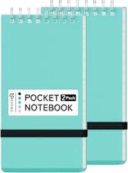 BEYONG Notebook Pocket, Small Mini Spiral Notepad 3x5 | Flex Fit. Quick Notes.