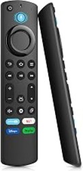 Voice Remote for Firestick TV Cube/4K Max&Insignia/TCL/Hisense Smart TVs | Works with All TV Cube/Stick & Hisense/TCL/Insignia TVs, Find movies, check weather, view cameras—all by voice.