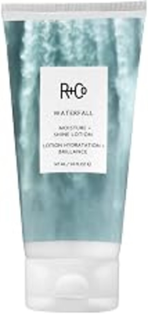 R+Co WATERFALL Moisture + Shine Lotion – Lightweight Hydration & Frizz Control, Softens & Adds Shine, All Hair Types