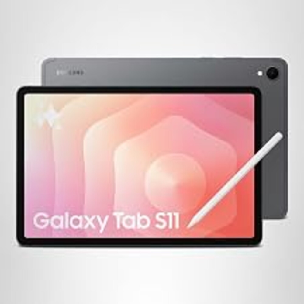 Samsung Galaxy Tab S11 512GB WiFi Android Tablet, Galaxy AI, IP68, Gray | Dynamic AMOLED 2X Display; 3nm MediaTek Processor, High Performance, Premium 11" AMOLED Screen, Slim, Portable Design