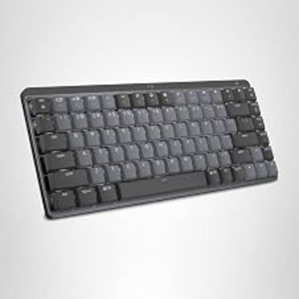 Logitech MX Mechanical Mini Wireless Illuminated Keyboard Linear Switches | USB-C, macOS, Windows, Linux, iOS, Android, Metal construction