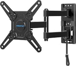 MOUNTUP Lockable RV TV Mount for 13-43 Inch TVs - Full Motion Swivel RV TV Bracket with Pull Cord Lock, Space Saving Design for Camper, Trailer, Motorhome, Truck - Max 33lbs & VESA 200x200mm, MU2101