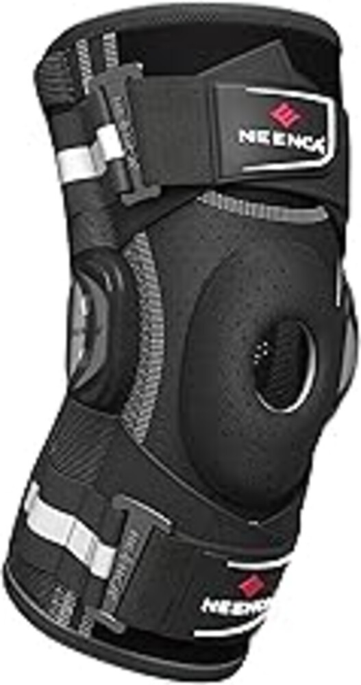 NEENCA Professional Knee Brace, Hinged Knee Support for Women & Men Relief | Patented X-Strap Fixing System, Medical for Knee Pain Relief, Joint Stability, Meniscus Tear, ACL, PCL, MCL, Sports, Workout