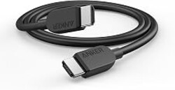 Anker HDMI Cable, Ultra HD HDMI to HDMI Cable with 8K@60Hz and 4K@120Hz | HDMI Cord 48 Gbps Certified Ultra High-Speed, Compatible with PlayStation 5, Xbox, Samsung TVs and More, 3ft