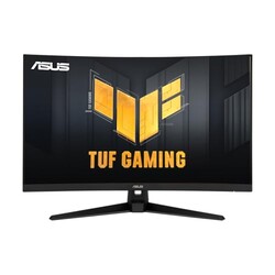 ASUS TUF 32 Inch Curved Gaming Monitor - QHD (2560 x 1440), 165Hz (Supports 144Hz), 1ms, Extreme Low Motion Blur, Speaker, FreeSync Premium, VESA Mountable, DisplayPort, HDMI - VG32VQ1B