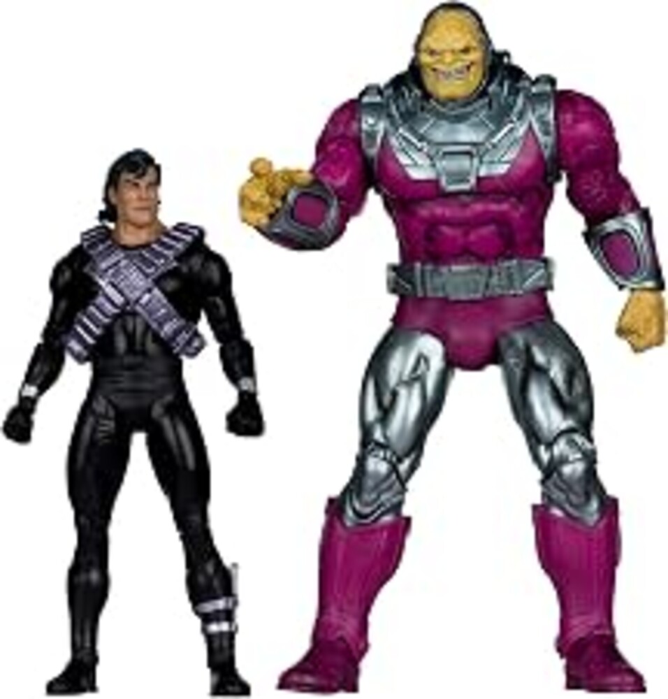 McFarlane Toys- DC Multiverse Superman vs Mongul 2pk (Return of Superman) 7in Action Figure and Mega Figure | DC Multiverse Return of Superman 7 Inch Action Figure 2-pack - Superman vs Mongul