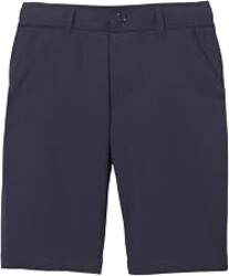 French Toast Boys' Flat Front Microfiber Performance Stretch Short