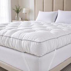 SHOUREN 5 Inch Memory Foam Mattress Topper King for Back Pain Relief | 5 Inch Extra Thick Gel Memory Foam Topper with Pressure Relief, Body Contouring Support, 4-Way Straps and Plush Comfort