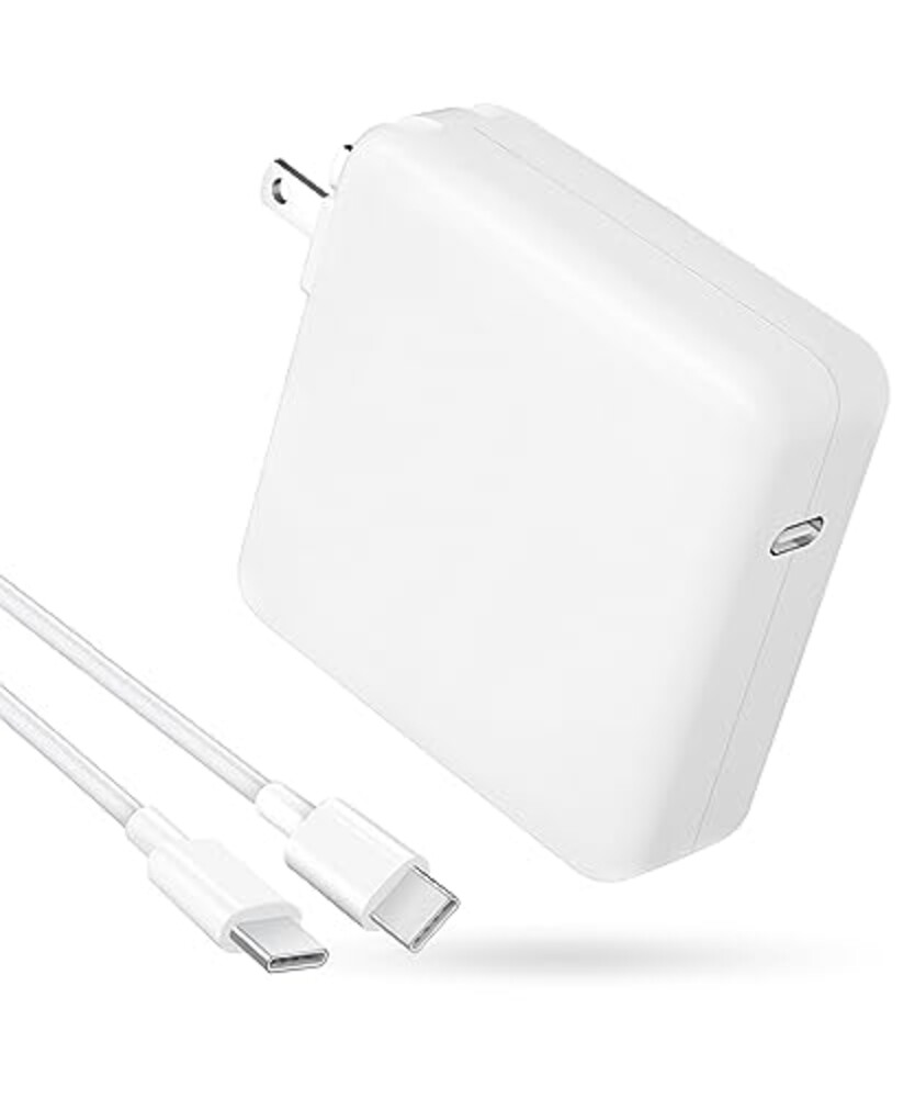 ixcv Mac Book Pro Charger - 118W USB C Charger Fast Charger Compatible with MacBook Pro/Air, M1 M2 M3 M4 M5, iPad Pro, Samsung Galaxy, and More USB-C Devices(6.6 ft Cable Included)