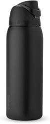 Owala FreeSip Stainless Steel Water Bottle 40 oz Very, Very Dark