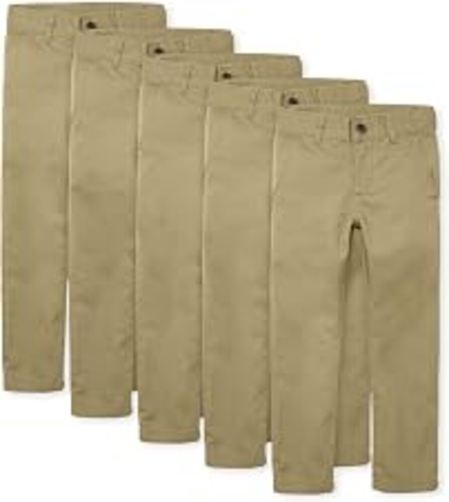 The Children's Place Boys' Stretch Skinny Chino Pants, Multipacks