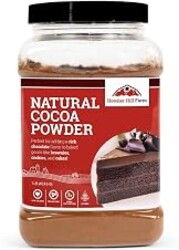 Hoosier Hill Farm Natural Cocoa Powder, Unsweetened, 1LB (Pack of 1)