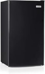 Igloo 3.2 Cu.Ft. Mini Fridge with Freezer - Single Door Compact Refrigerator with Glass Shelves for Homes, Dorms & Offices- Keep Snacks, Drinks & Frozen Foods Cool with Temperature Control Mini Fridge