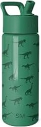 Simple Modern Kids Water Bottle & Toddler Cup | 18oz | Dinosaur | Insulated Stainless Steel Toddler Water Bottle, Kids Tumbler with Straw | Spill Proof for School, Girls, Boys | Dino World