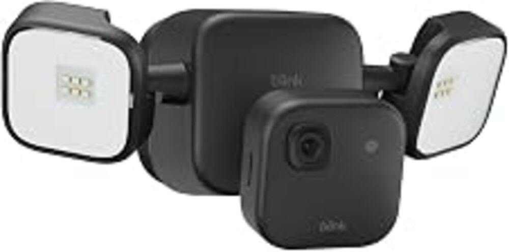 Blink Outdoor 2K+ Floodlight Camera (newest model) — Wireless smart security camera, 2K video resolution, 700 lumens, two-year battery life, Sync Module Core included — 1 camera system