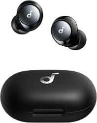 Soundcore by Anker Space A40 Adaptive Active Noise Cancelling Earbuds | Reduce Noise by Up to 98%, Ultra Long 50H Playtime, 10H Single Playtime, Hi-Res Sound, Comfortable Fit, Wireless Charge