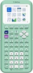 TI-84 Evo Graphing Calculator Texas Instruments, Mint | Intuitive Icon-based Homescreen, USB-C Charging, Python Programming, Faster Performance, Bigger Graphs than TI-84 Plus CE