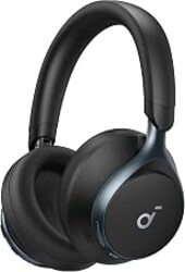 Soundcore Anker Space One ANC Over-Ear Headphones, Voice Reduction | Active Noise Cancelling, Comfortable Fit, Bluetooth, 40H ANC Playtime, App Control, LDAC Hi-Res, 3 Mics with AI, Travel-Ready