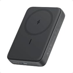 Anker Zolo Magnetic Power Bank,10,000mAh Magsafe Portable Charger | Compact Wireless Battery Pack with 30W Max Fast Charging, Skin-Friendly and Durable Design for Travel