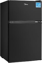 Midea 3.1 Cu.ft Mini Fridge with Freezer, Energy Star Certified, for Dorm