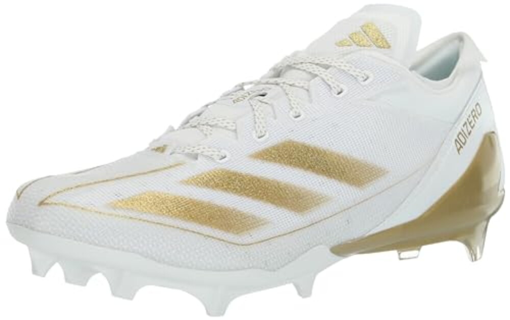 Adidas Men's Adizero 13.0, White/Gold Me