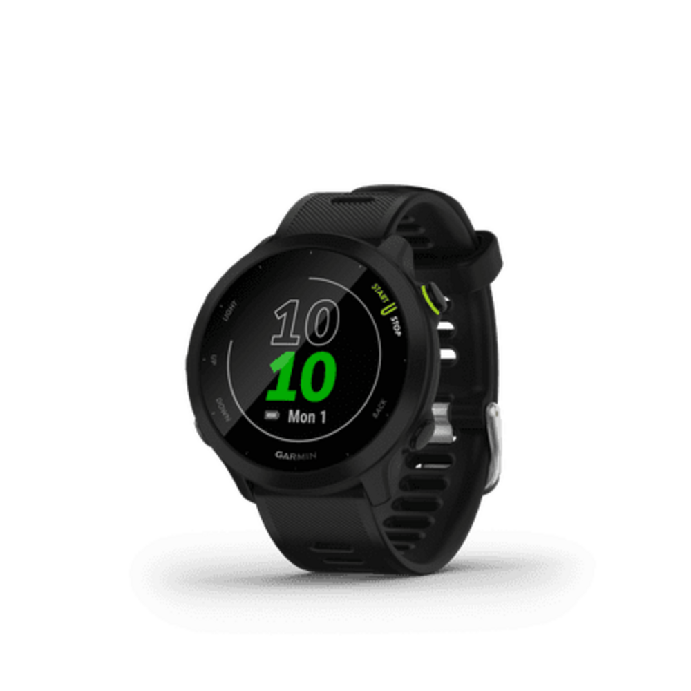 GARMIN Forerunner 55 GPS Smart Watch, 32MB, Black, 1