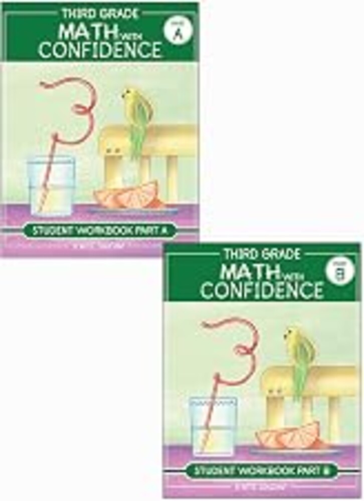 Third Grade Math with Confidence Student Workbook Bundle