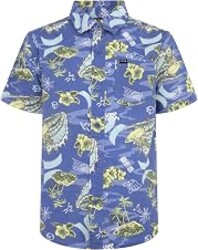 Hurley Kids Printed Button-Down Shirt (Big Kid)