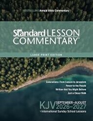 KJV Standard Lesson Commentary® Large Print Edition 2026-2027 | 14pt | Verse-by-Verse Commentary | Pronunciation Guide | Context and History Lessons | Discussion Questions and Group Activities | ISSL