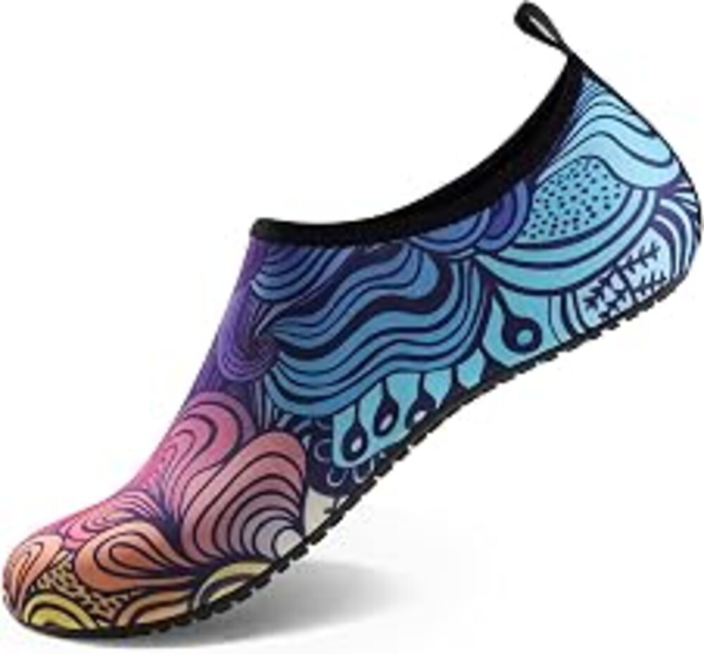 Water Shoes for Women Men Quick-Dry Aqua Socks Swim Beach Outfits Barefoot | Yoga Exercise Wear Sport Accessories Pool Camping Must Haves River Hiking Youth Adult